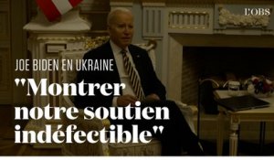 Joe Biden assure son "soutien indéfectible" à l'Ukraine, face à la Russie
