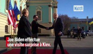 Joe Biden effectue une visite surprise à Kiev