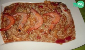 Risotto crevettes et curry