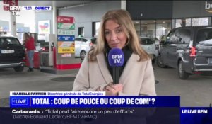 Isabelle Patrier (TotalÉnergies): "Le plafonnement des prix débutera samedi sur l'autoroute, le 1er mars" ailleurs