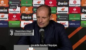 16es - Allegri : "Il faut aller doucement"