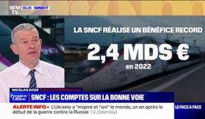 La SNCF réalise un bénéfice record et finit l'année dans le vert