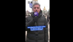 Un an de guerre en Ukraine: notre journaliste Jean-Baptiste Boursier à Kiev