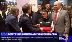 Emmanuel Macron a inauguré le Salon de l'agriculture