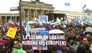 La guerre en Ukraine mobilise les Européens