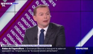 "Nous ne sommes pas dans le déni": Olivier Dussopt revient sur l'opposition à la réforme des retraites