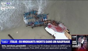 Italie: 59 migrants morts dans un naufrage