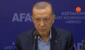 Séisme en Turquie : le président Erdogan demande « pardon » pour des retards dans les secours