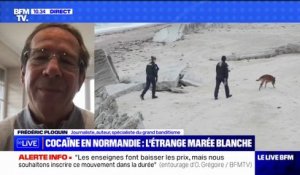 Frédéric Ploquin, journaliste spécialiste du grand banditisme, sur la cocaïne échouée en Normandie: "De toute évidence, c'est un plantage"