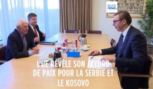 Kosovo : l'UE rend public son plan de normalisation des relations avec la Serbie
