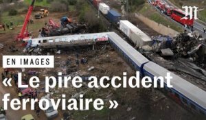 Grèce : au moins trente-six morts dans « le pire accident ferroviaire » jamais connu dans le pays