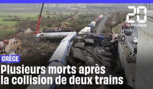 Grèce : deux trains entrent en collision, provoquant des dizaines de morts