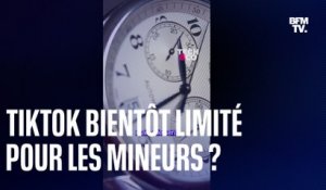 TikTok va imposer une limite de 60 minutes par jour pour les mineurs