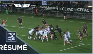 PRO D2 - Résumé Provence Rugby-RC Vannes: 20-35 - J23 - 2022-2023