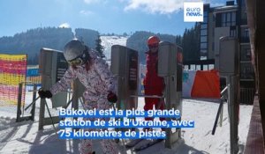 Ukraine : oublier la guerre dans la station de ski de Bukovel