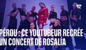 Un YouTubeur recrée à l'identique un concert de Rosalía au Pérou devant plus de 3000 spectateurs