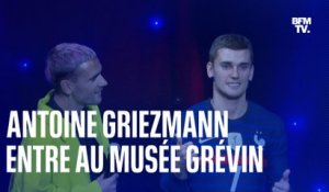Antoine Griezmann entre au musée Grévin