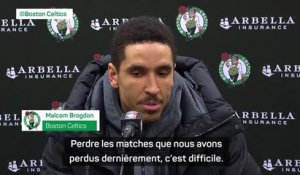 Celtics - Brogdon confesse que la période est "difficile"