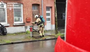 Incendie bvd Machtens à Molenbeek: sept personnes et un pompier intoxiqués