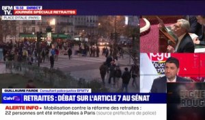 Retraites: 81.000 manifestants à Paris, selon la préfecture de police