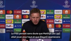 8es - Nagelsmann explique la tactique payante du Bayern