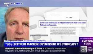 François Hommeril: "Emmanuel Macron fait comme si le mouvement social n'existait pas"
