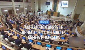 Pas de loi sur les "agents de l'étranger" en Géorgie : manifestation de joie à Tbilissi