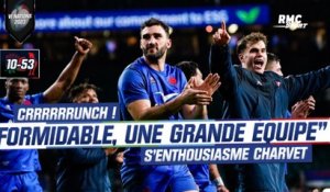 Angleterre 10-53 France : "Formidable, une grande équipe" s'enthousiasme Charvet