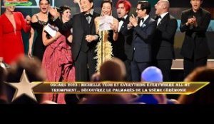 Oscars 2023 : Michelle Yeoh et Everything Everywhere All at  triomphent… découvrez le palmarès de la