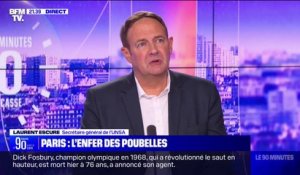 Déchets à Paris: pour Laurent Escure (Unsa), "le gouvernement aurait pu éviter ces désagréments"