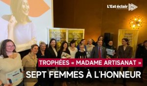 Sept femmes récompensées lors des trophées « Madame Artisanat »