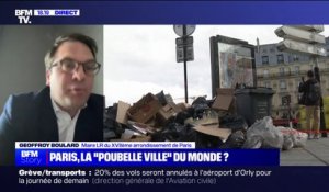 Poubelles: "C'est une gestion apocalyptique de la ville de Paris" juge Geoffroy Boulard, maire LR du 17ème arrondissement