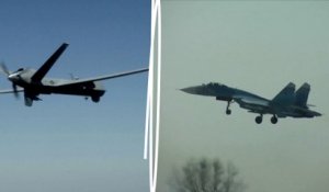Drone américain abattu : « Les chasseurs russes ont déversé du carburant devant le drone »