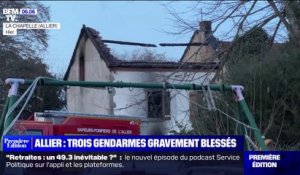 Allier: que sait-on de l'explosion qui a blessé grièvement trois gendarmes lors d'une interpellation ?