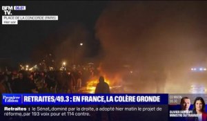 Après l'utilisation de l'article 49.3 par Élisabeth Borne, des incidents éclatent à Paris, Rennes ou encore Nantes