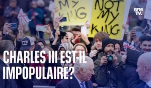 Insultes, jets d'œufs: le roi Charles III est-il impopulaire?