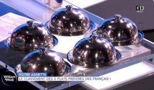 Votre assiette: Le classement des 5 plats préférés des français !