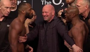 UFC 286 - Le dernier face-à-face très chaud entre Edwards et Usman