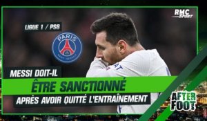 PSG : Messi doit-il être sanctionné après avoir quitté l’entraînement prématurément ?