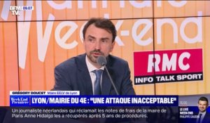 "La violence n'a pas sa place dans l'expression du mécontentement": Grégory Doucet condamne le saccage de la mairie du 4e arrondissement de Lyon en marge de la manifestation ce vendredi