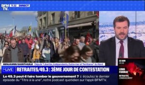 Benjamin Saint-Huile (Liot): "Cette motion de censure s'adresse directement au président de la République"