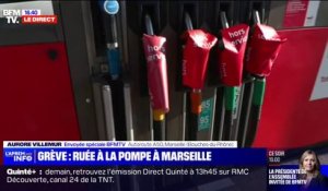 Grève des raffineurs: les Marseillais se ruent à la pompe