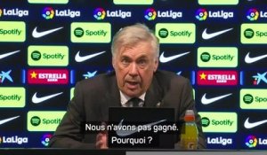 Ancelotti : Mon cadeau, c'est d'être l'entraîneur du Real Madrid