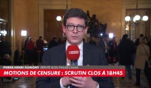 Pierre-Henri Dumont : «Je voterai la motion de censure déposée pour renverser le gouvernement pas le groupe LIOT»