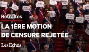 Retraites : Les députés rejettent la motion de censure transpartisane