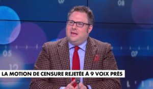 L'édito de Mathieu Bock-Côté : la motion de censure rejetée à neuf voix près