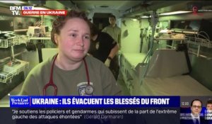 Ukraine: un bus médicalisé évacue les blessés du front