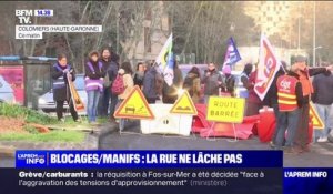 Retraites: les manifestations et les blocages continuent partout en France
