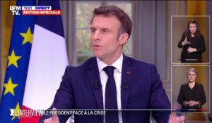 Emmanuel Macron sur la réforme des retraites: "Il faut que ce texte entre en vigueur d'ici à la fin de l'année"