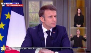 Emmanuel Macron: "Le gouvernement, comme le Parlement, a essayé de tenir compte de ces manifestations"
